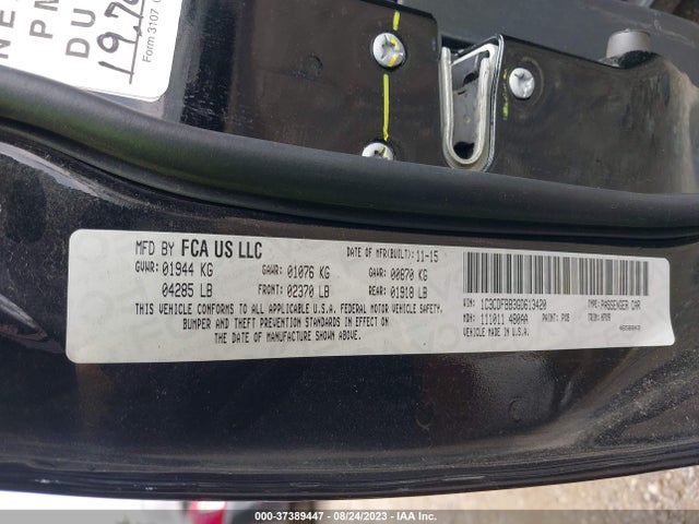 Dodge DART SXT 2016 1C3CDFBB3GD613420 Image 9