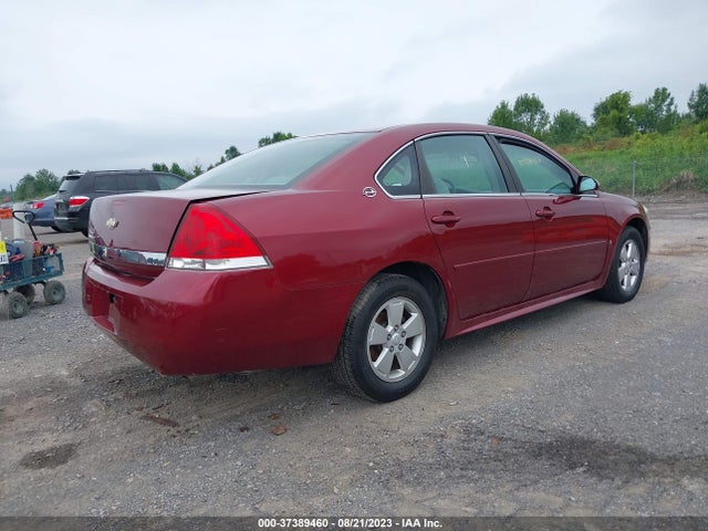 2009 CHEVROLET IMPALA 3.5L LT VIN: 2G1WT57N591298555