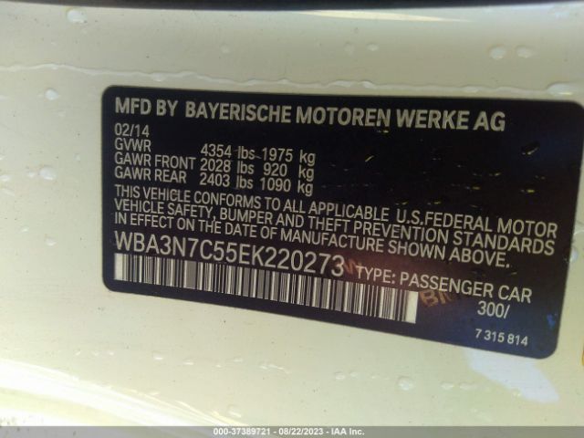 WBA3N7C55EK220273 BMW 4 Series 428i