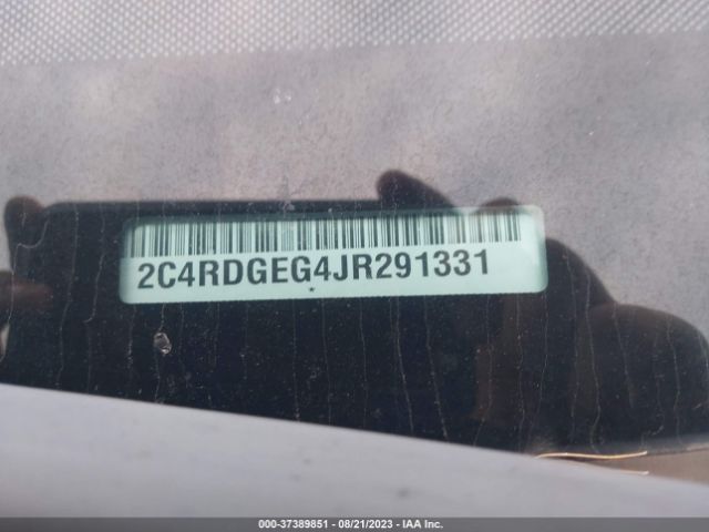 2C4RDGEG4JR291331 Dodge Grand Caravan Gt