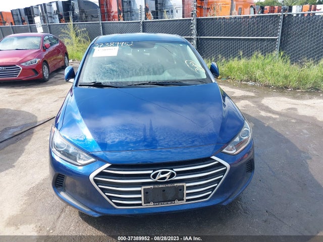 2018 HYUNDAI ELANTRA SE VIN: 5NPD74LF1JH295750