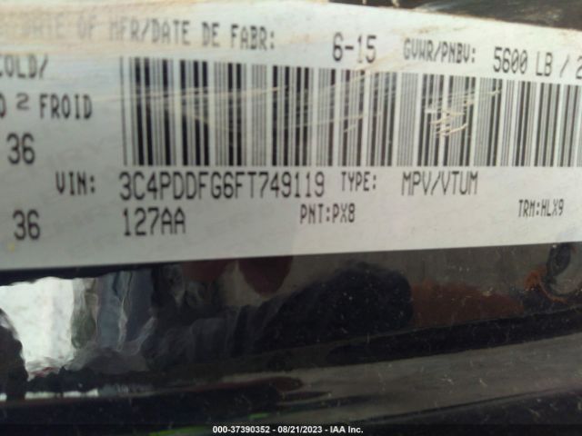 3C4PDDFG6FT749119 Dodge Journey R/t