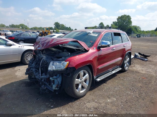 2013 JEEP GRAND CHEROKEE OVERLAND VIN: 1C4RJFCTXDC580634