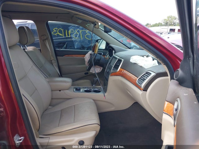 2013 JEEP GRAND CHEROKEE OVERLAND VIN: 1C4RJFCTXDC580634