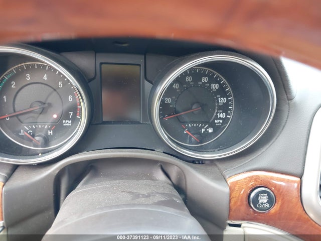 2013 JEEP GRAND CHEROKEE OVERLAND VIN: 1C4RJFCTXDC580634
