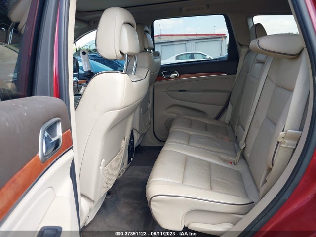 2013 JEEP GRAND CHEROKEE OVERLAND VIN: 1C4RJFCTXDC580634