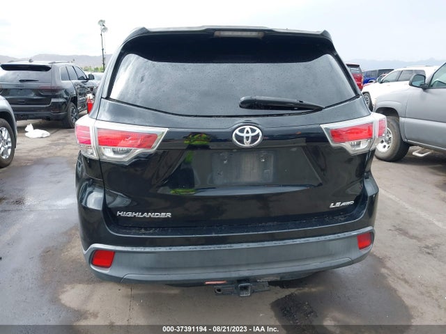2014 TOYOTA HIGHLANDER LE VIN: 5TDBKRFH4ES026271