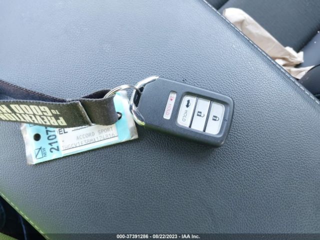 1HGCV1F38MA124816 Honda Accord Sedan Sport