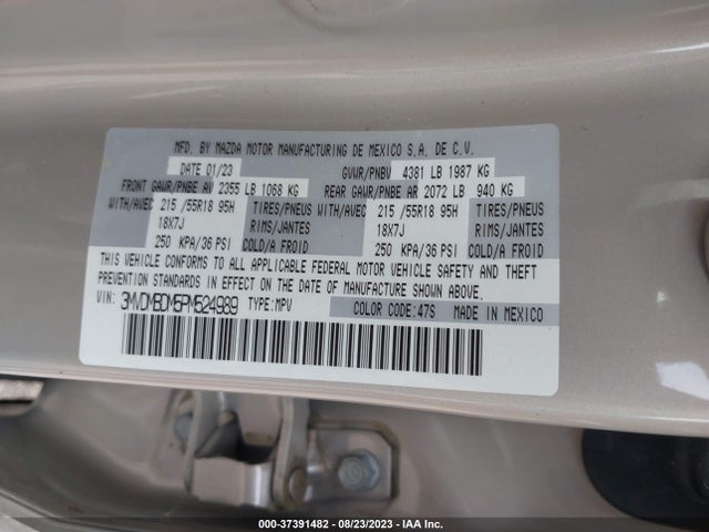 Mazda Cx-30 2.5 S Premium Package 2023 3MVDMBDM5PM524989 Image 9