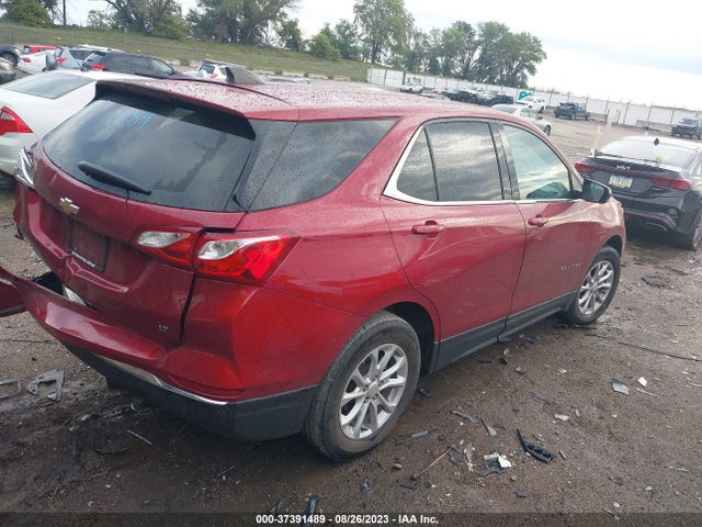 2020 CHEVROLET EQUINOX FWD LT 1.5L TURBO VIN: 3GNAXKEV1LS668412