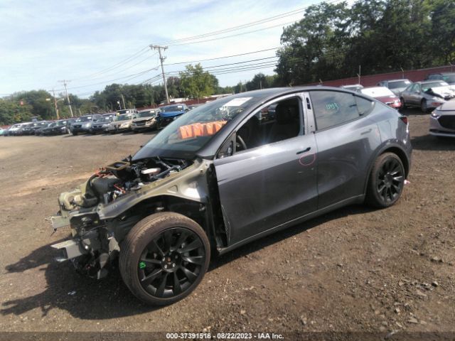2021 TESLA MODEL Y 5YJYGDEE8MF111929 Photo 1