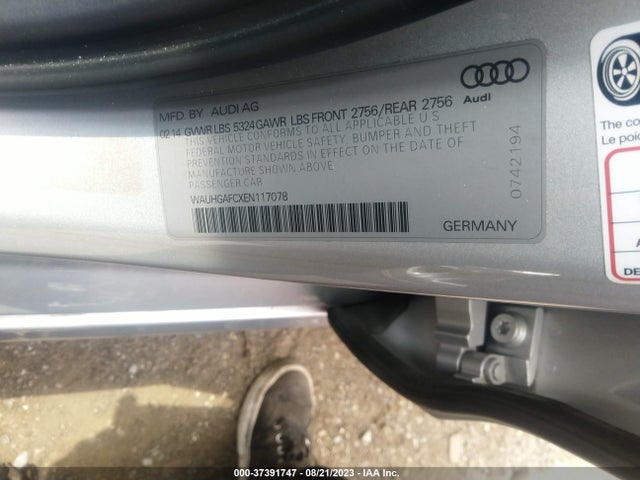 WAUHGAFCXEN117078 Audi A6 3.0t Prestige