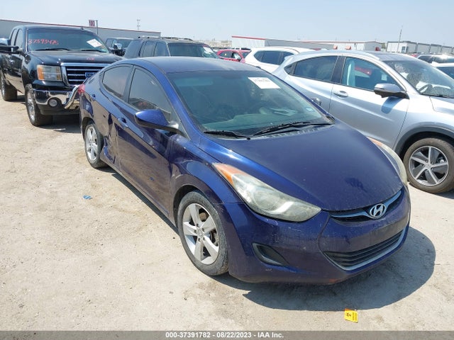 2013 HYUNDAI ELANTRA GLS VIN: 5NPDH4AE0DH309357