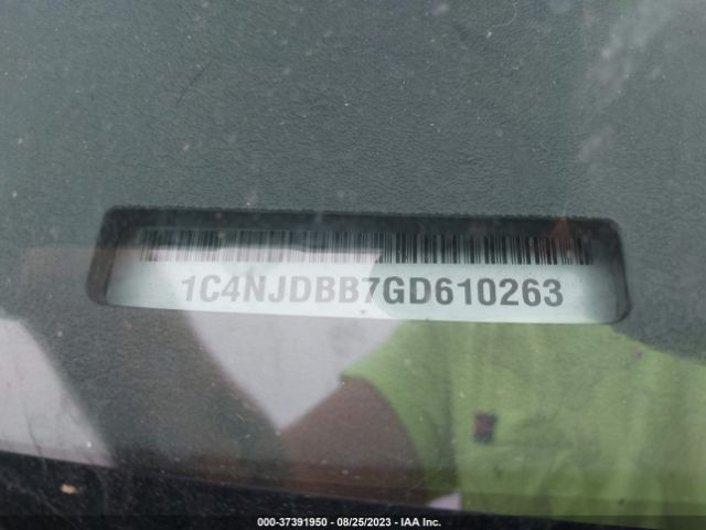 1C4NJDBB7GD610263 Jeep Compass Sport
