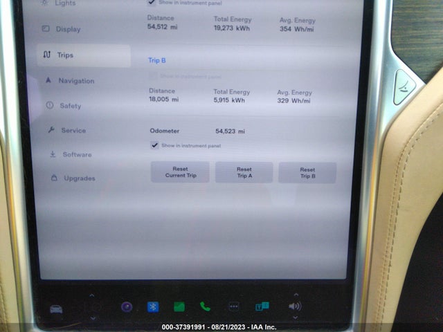Продаж на аукціоні авто 2016 Tesla Model S 90d/p90d/p100d/p85d, vin: 5YJSA1E46GF122834, номер лоту: 37391991