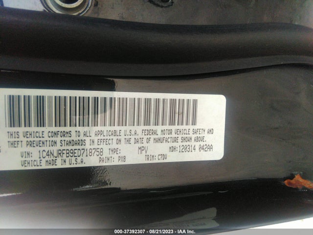 1C4NJRFB9ED718758 Jeep Patriot Latitude