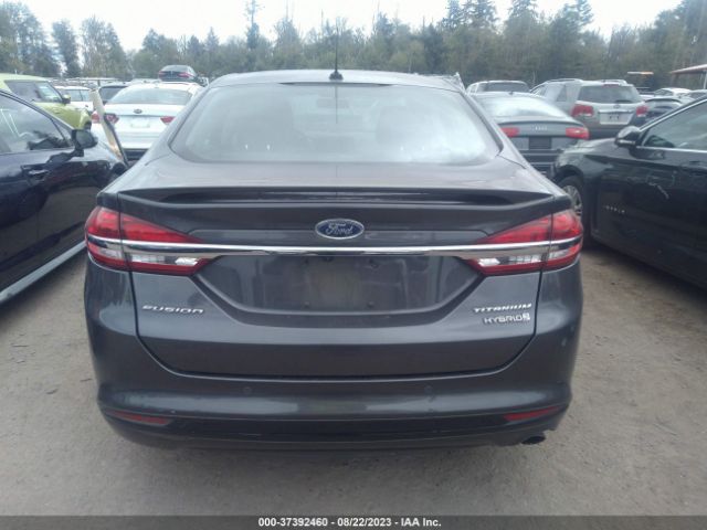 3FA6P0RU2JR159668 Ford Fusion Hybrid Titanium