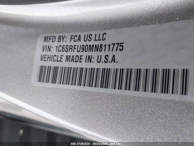 1C6SRFU90MN811775 RAM 1500 Trx
