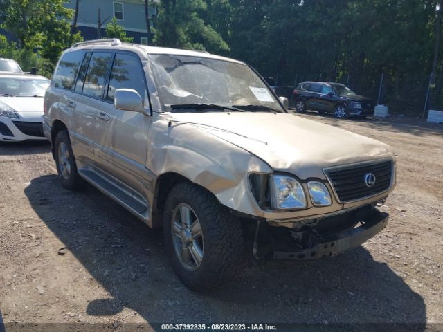 Jtjht00w613510171 2001 Lexus Lx 470 On Iaai