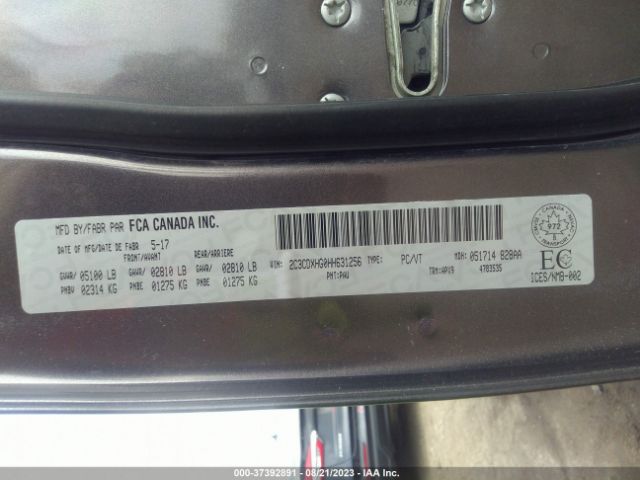 2C3CDXHG0HH631256 Dodge Charger Sxt