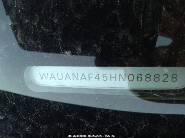 WAUANAF45HN068828 Audi A4 PREMIUM