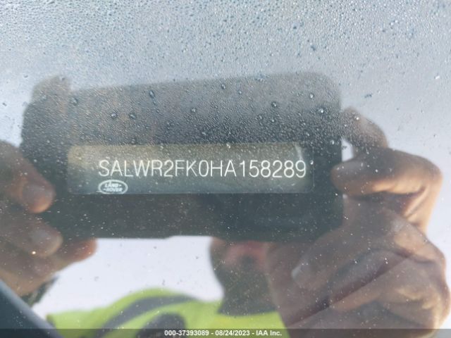 SALWR2FK0HA158289 Land Rover Range Rover Sport Hse