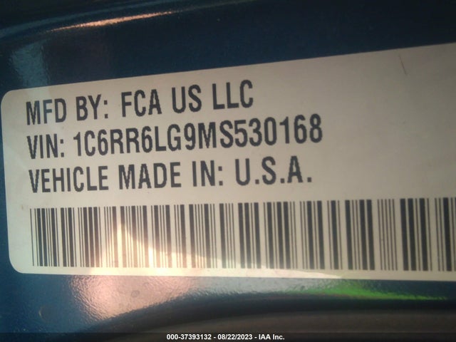 RAM 1500 Classic Slt/warlock 2021 1C6RR6LG9MS530168 Image 15