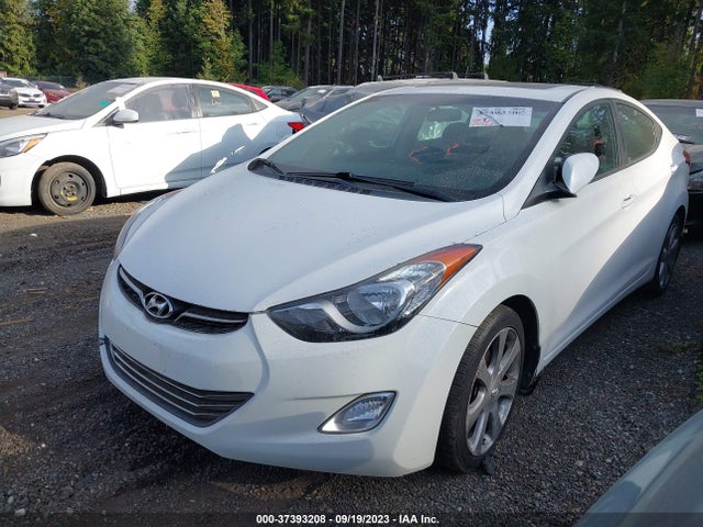 2013 HYUNDAI ELANTRA LIMITED PZEV VIN: 5NPDH4AE5DH435410