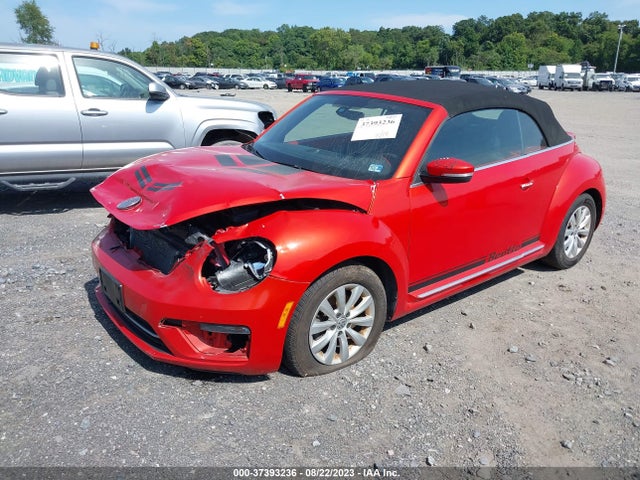 2017 VOLKSWAGEN BEETLE CONVERTIBLE 1.8T S VIN: 3VW517AT7HM802216