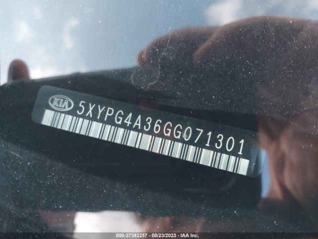 5XYPG4A36GG071301 KIA SORENTO LX