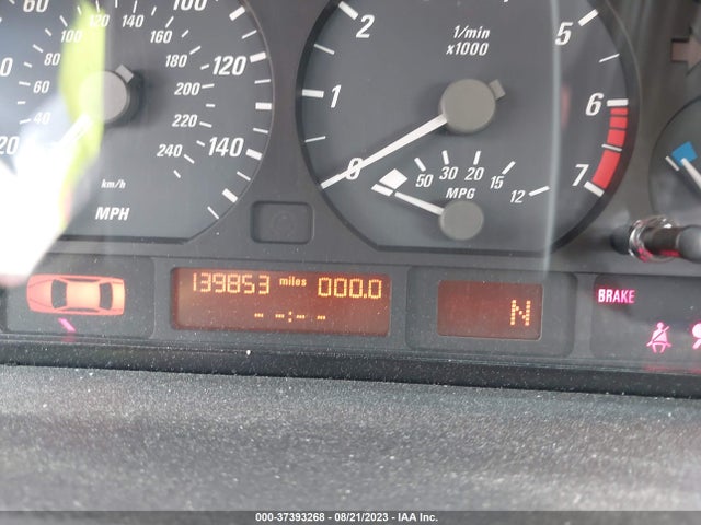 2003 BMW 3 SERIES 325CI VIN: WBABN73443PJ15436