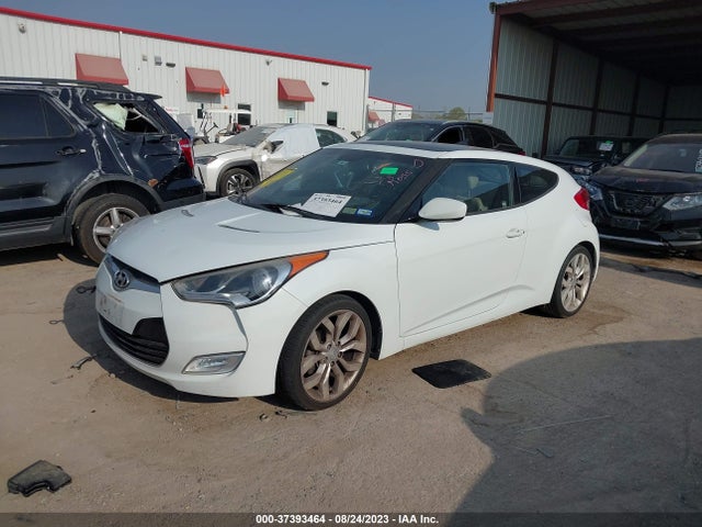 2013 HYUNDAI VELOSTER W/GRAY INT VIN: KMHTC6ADXDU167131