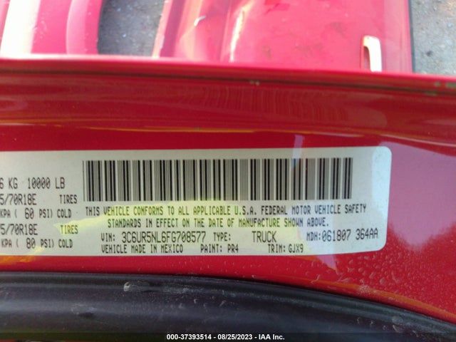 3C6UR5NL6FG708577 RAM 2500 Laramie