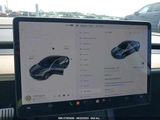 2021 Tesla 3, VIN: 5YJ3E1EC3MF981147