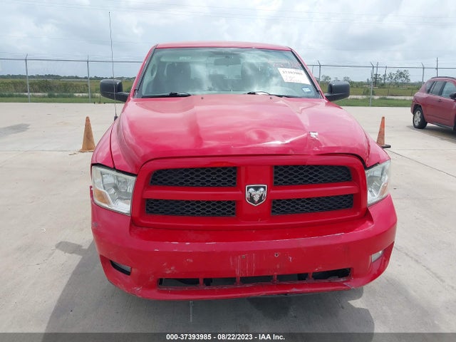 37393985 :رقم المزاد ، 1C6RD7FT8CS142263 vin ، 2012 Ram 1500 Express مزاد بيع