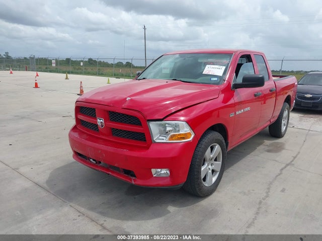 37393985 :رقم المزاد ، 1C6RD7FT8CS142263 vin ، 2012 Ram 1500 Express مزاد بيع
