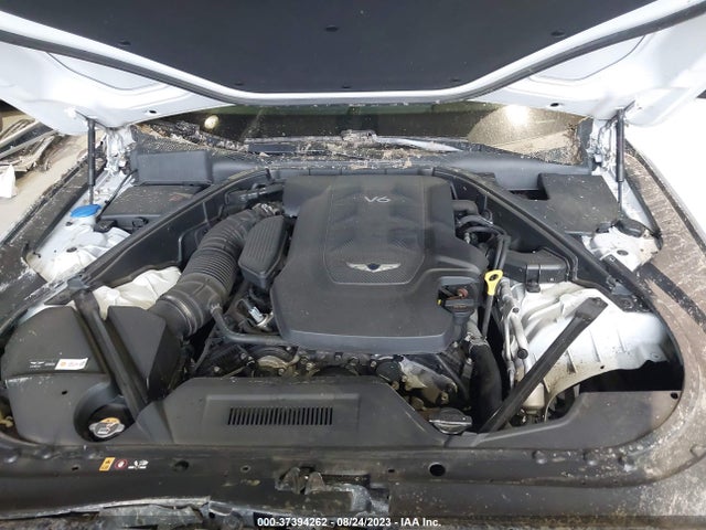2018 Genesis G80 3.8l მანქანა იყიდება აუქციონზე, vin: KMHGN4JEXJU233391, აუქციონის ნომერი: 37394262