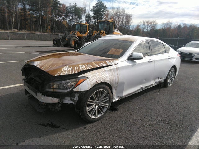 2018 Genesis G80 3.8l მანქანა იყიდება აუქციონზე, vin: KMHGN4JEXJU233391, აუქციონის ნომერი: 37394262