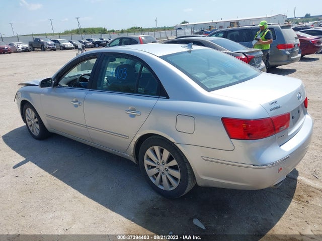 2009 HYUNDAI SONATA LIMITED VIN: 5NPEU46F59H508784