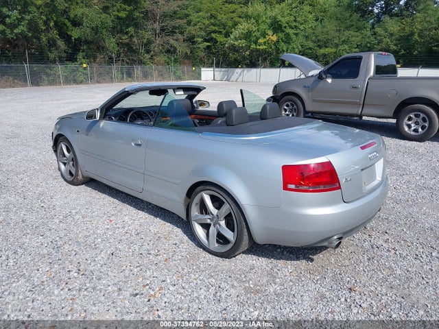 2007 AUDI A4 3.2L VIN: WAUDH48H17K016652