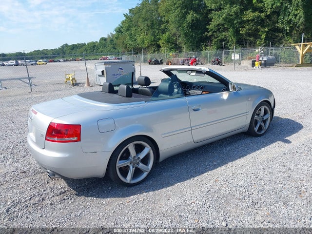 2007 AUDI A4 3.2L VIN: WAUDH48H17K016652