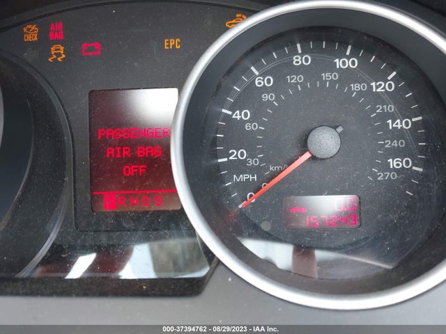 2007 AUDI A4 3.2L VIN: WAUDH48H17K016652