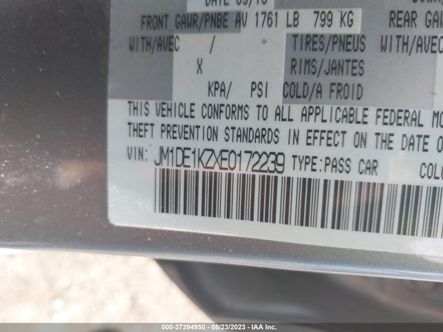 Mazda Mazda2 Sport 2014 JM1DE1KZXE0172239 Image 10
