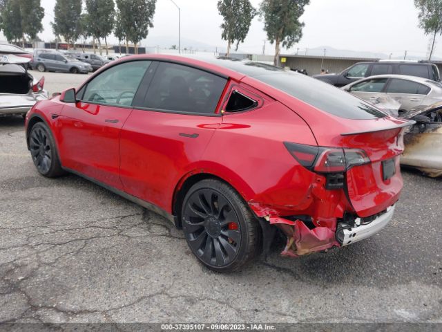 2023 TESLA MODEL Y 7SAYGDEFXPF714817 Photo 2