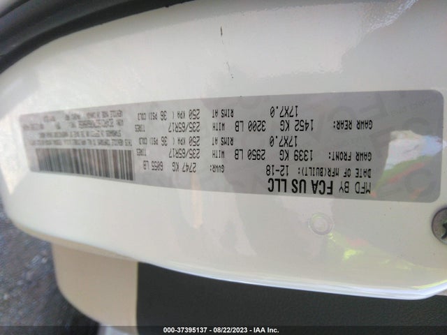 Chrysler Pacifica Touring L 2019 2C4RC1BG7KR609058 Image 9
