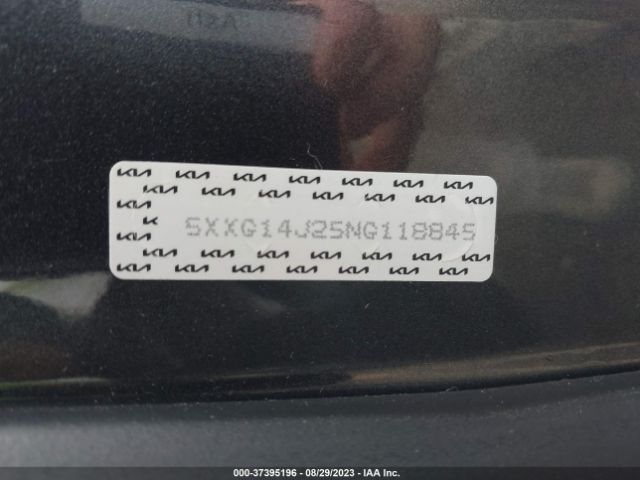 5XXG14J25NG118845 KIA K5 LXS