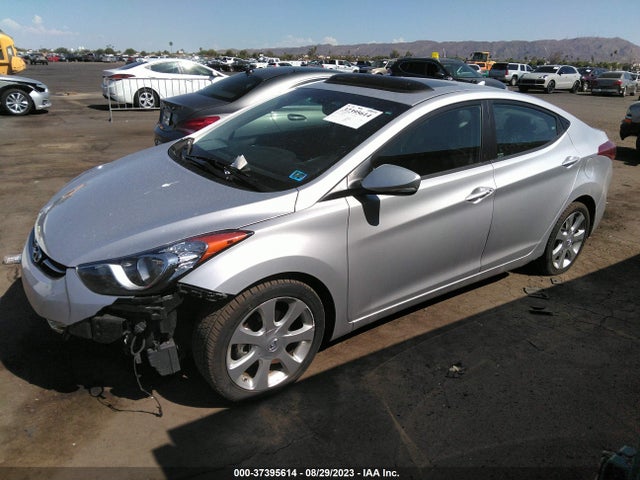 2013 HYUNDAI ELANTRA LIMITED PZEV VIN: KMHDH4AE8DU565375