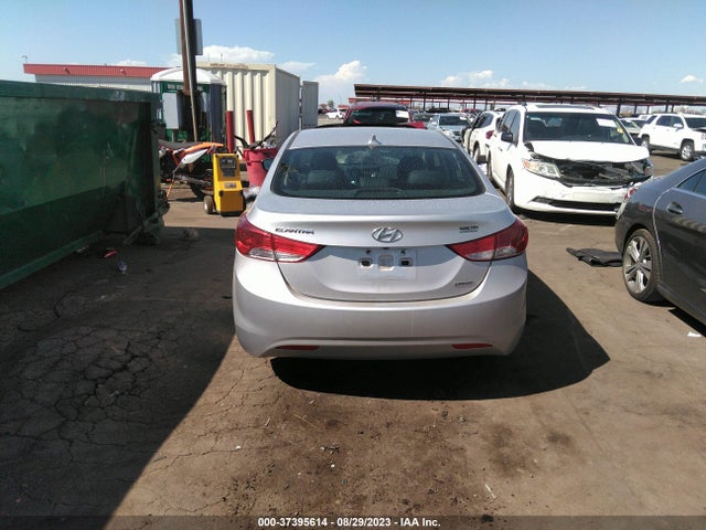 2013 HYUNDAI ELANTRA LIMITED PZEV VIN: KMHDH4AE8DU565375