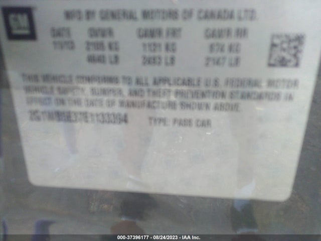 Chevrolet Impala Limited Lt 2014 2G1WB5E37E1133394 Image 9