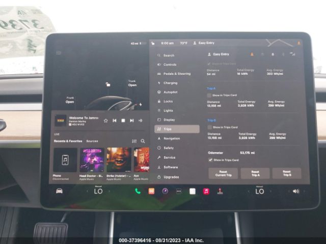 5YJ3E1EA6KF397773 Tesla Model 3 Range